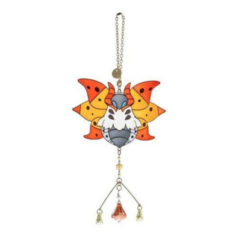 Pokemon Center Original Suncatcher Bug Out! Flame Dance Volcarona