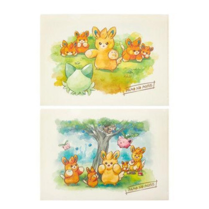 Pokemon Center Original Two-Piece A4 Clear File Set PAMO NO MURE