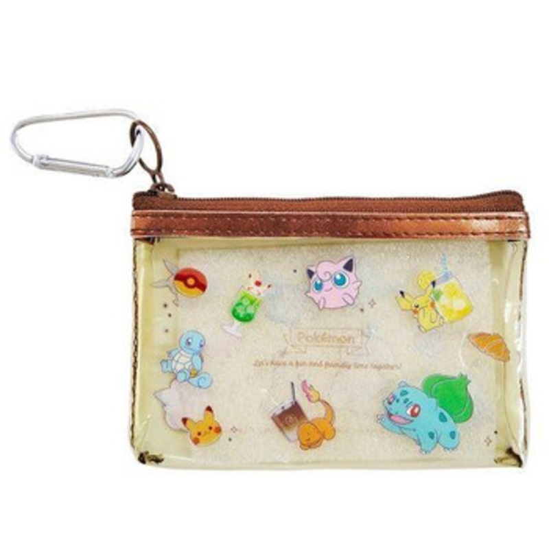Pokemon Center Original Mini Pouch with Carabiner (Tea Time)
