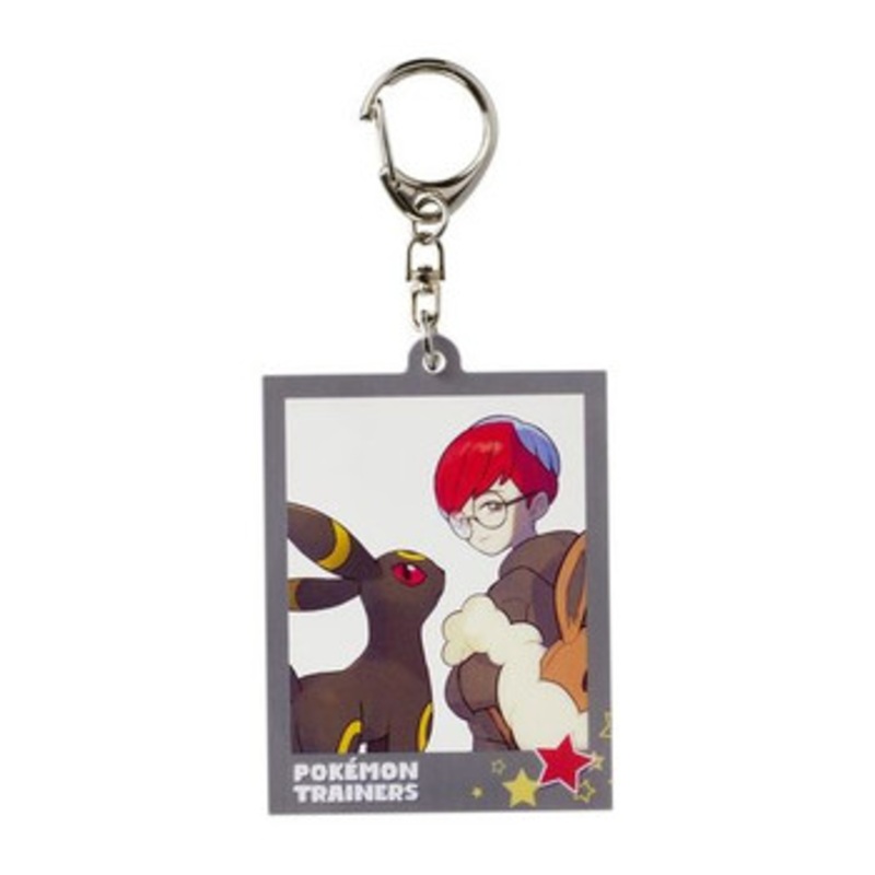 Pokemon Center Original Photo Frame Style Acrylic Keychain Penny & Umbreon (Pokemon Trainers)
