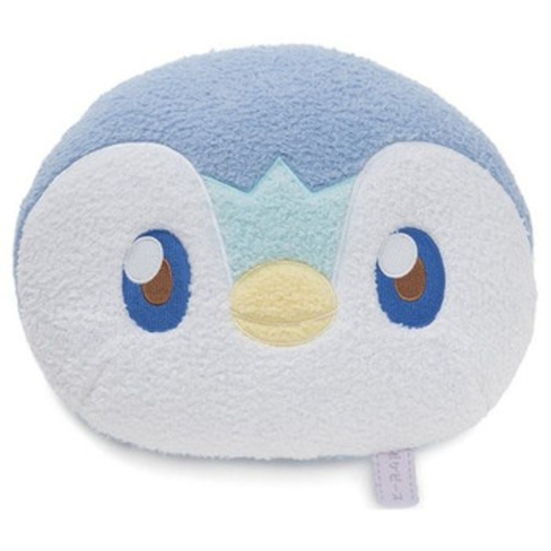 Pokemon Center Original PokePeace Plush Face Cushion Piplup
