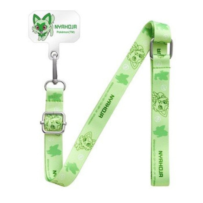 Pokemon Center Original Smartphone Shoulder Strap & Holder – Sprigatito