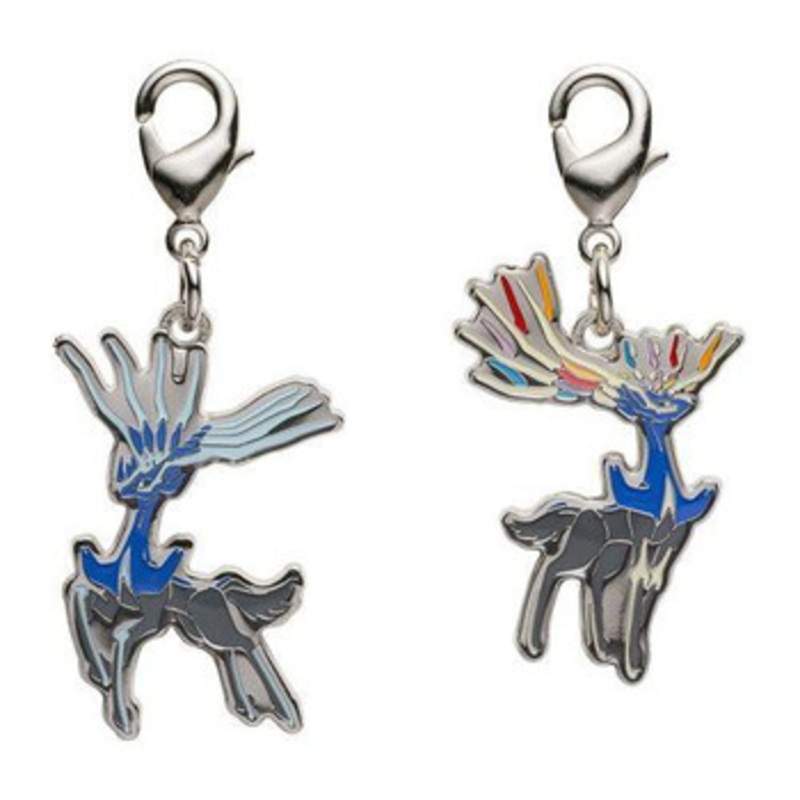 Pokemon Center Original Nationwide Pokedex Metal Charm Set – Xerneas (716)