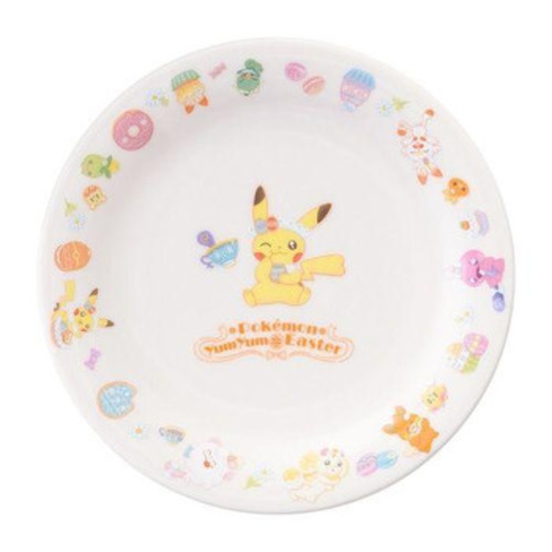 Pokemon Center Original Plate (Pokemon Yum Yum Easter)