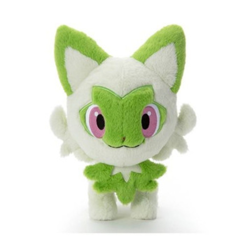Pokemon Center Original Plush Toy M Sprigatito Kutakutatta!
