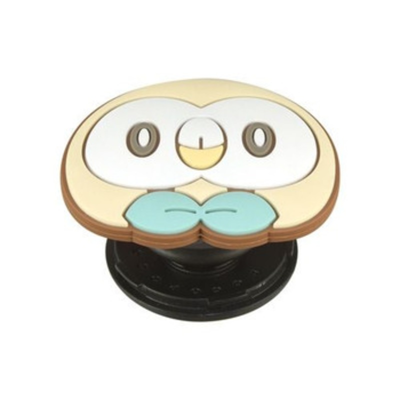 Pokemon Center Original POCOPOCO Die-cut Soft Smartphone Grip PokePeace – Rowlet