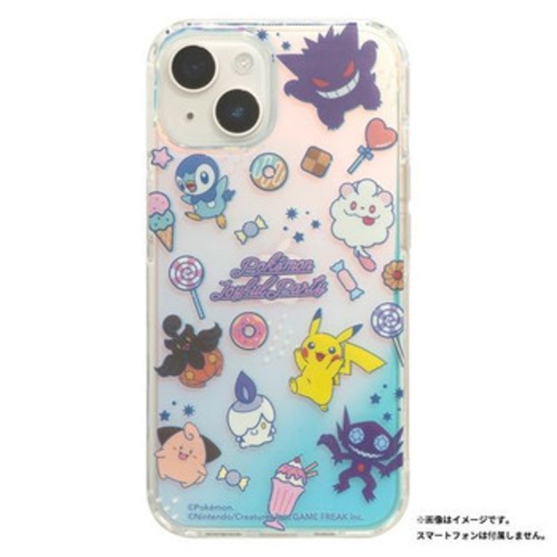 Pokemon Center Original Smartphone Case for iPhone 13/14 HIGHER Hybrid Case –  Everybody All-over! (Pokemon Joyful Party)