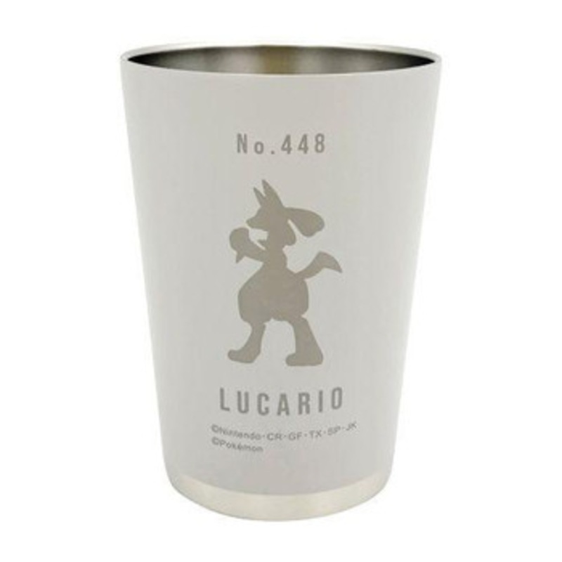Pokemon Center Original Stainless Steel Tumbler Lucario