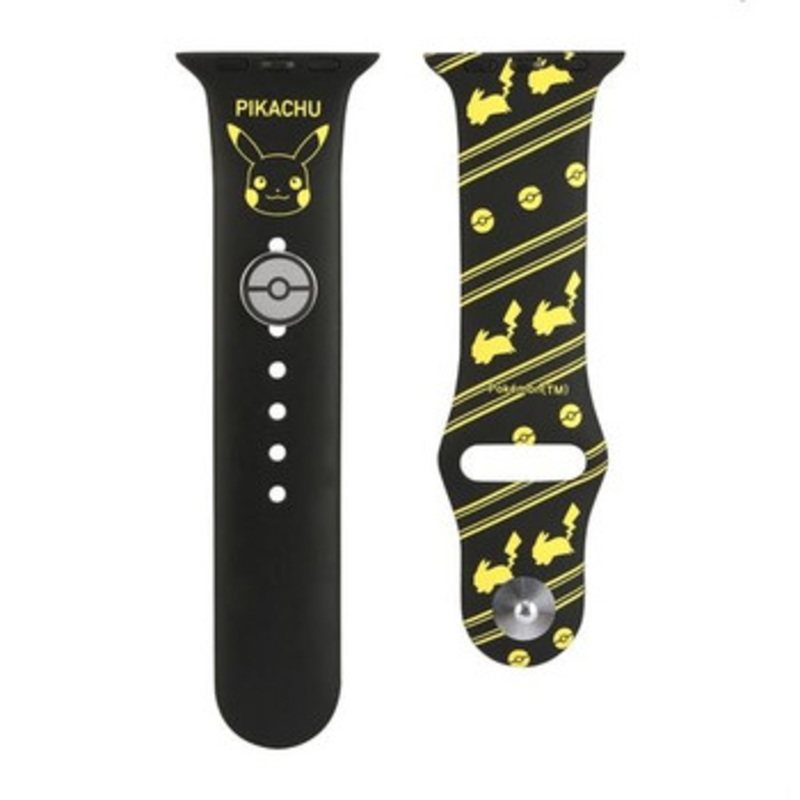 Pokemon Center Original Apple Watch 41/40/38mm Compatible Silicone Band – Pikachu