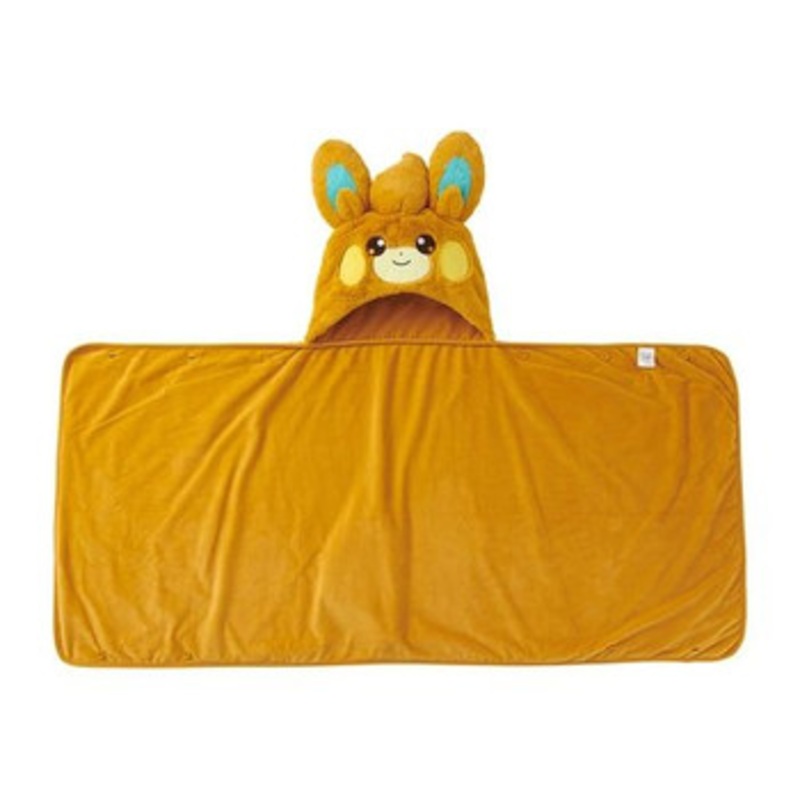 Pokemon Center Original Fluffy Blanket Cape Pawmi