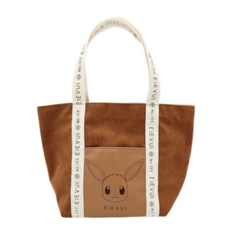 Pokemon Center Original Mini Tote Bag Eevee (Logo Tape Series)