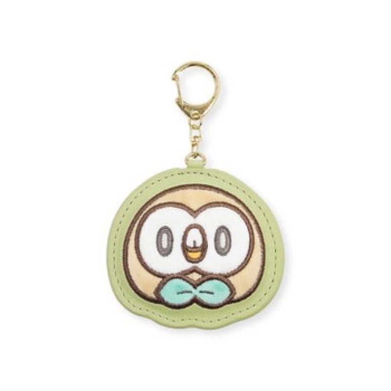 Pokemon Center Original PokePeace Soft Embroidery Keychain – Rowlet