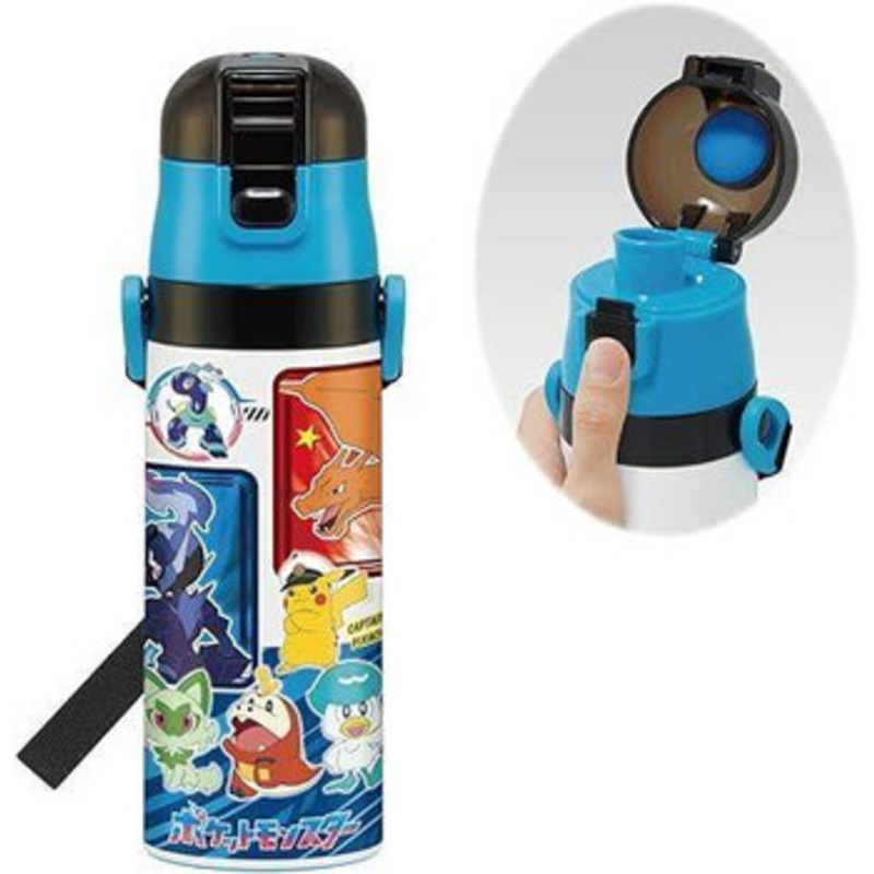 Skater Pokemon Center One Push Bottle Pokemon 24
