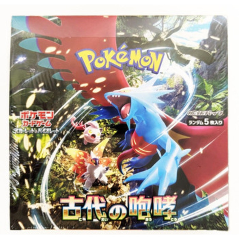 Pokemon Card Game TCG Scarlet & Violet Booster Box – Ancient Roar SV4K