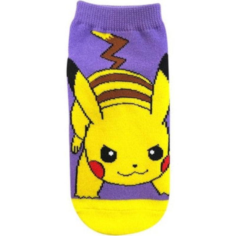 Pokemon Center Original Pokemon Center Kids Socks – Carax Pikachu Battle Stance (15~21cm)