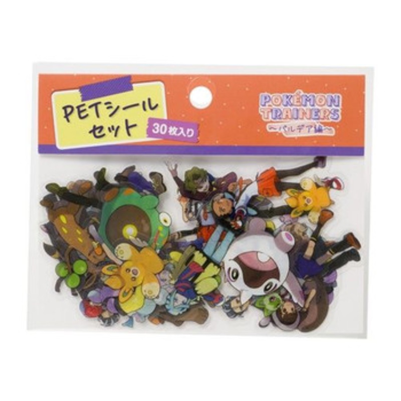 Pokemon Center Original Sticker Set – Paldea Edition (Pokemon Trainers)