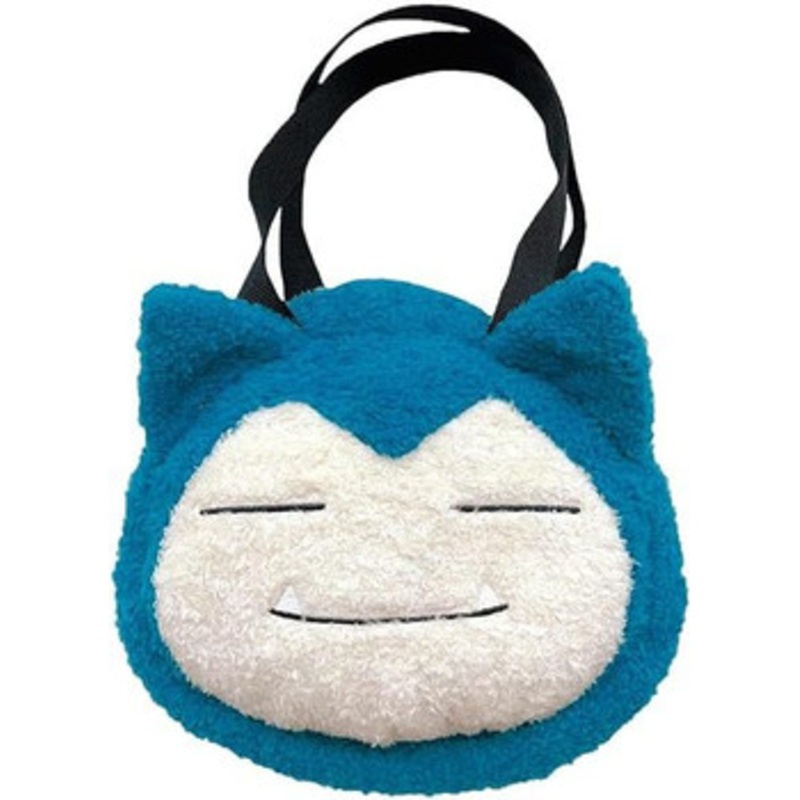 SK JAPAN Mini Fluffy Hand Bag –  Pokemon Snorlax