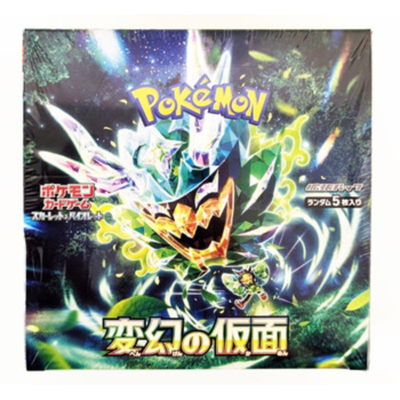 Pokemon Card Game TCG Scarlet & Violet Booster Box SV6 – Mask of Change