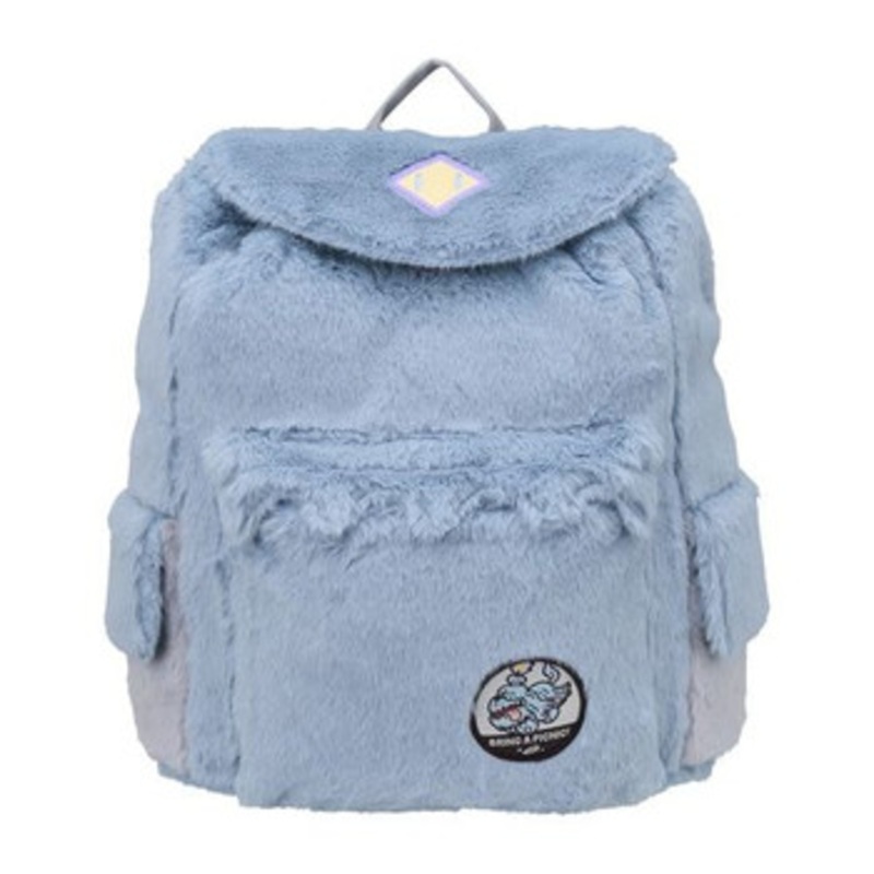 Pokemon Center Original Fluffy Backpack Greavard (Bring A Picnic!)