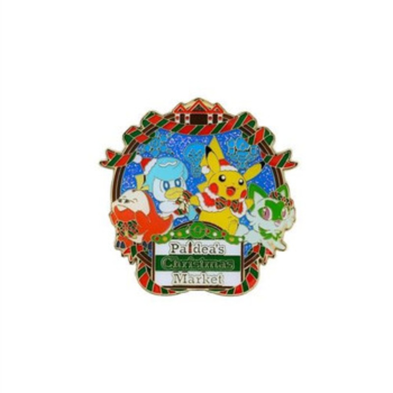 Pokemon Center Original Logo Pin (Paldea’s Christmas Market)