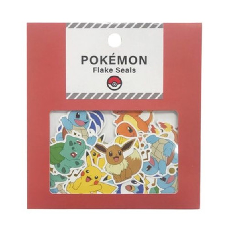 Pokemon Center Original Pokemon Flake Sticker Assorted