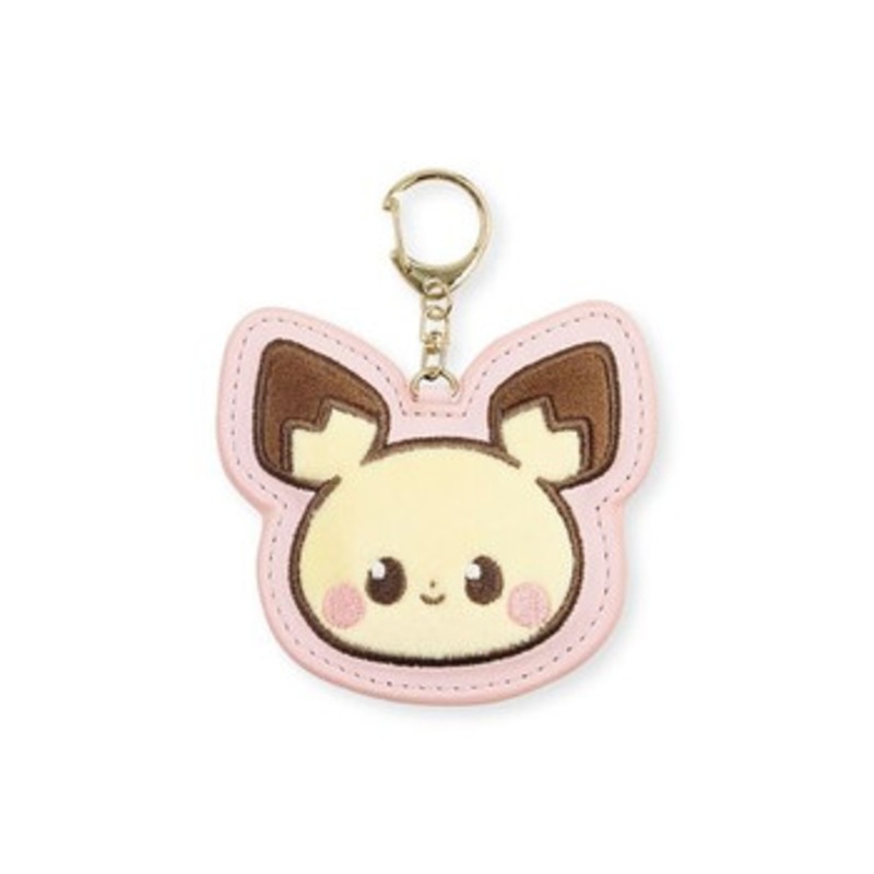 Pokemon Center Original PokePeace Soft Embroidery Keychain – Pichu