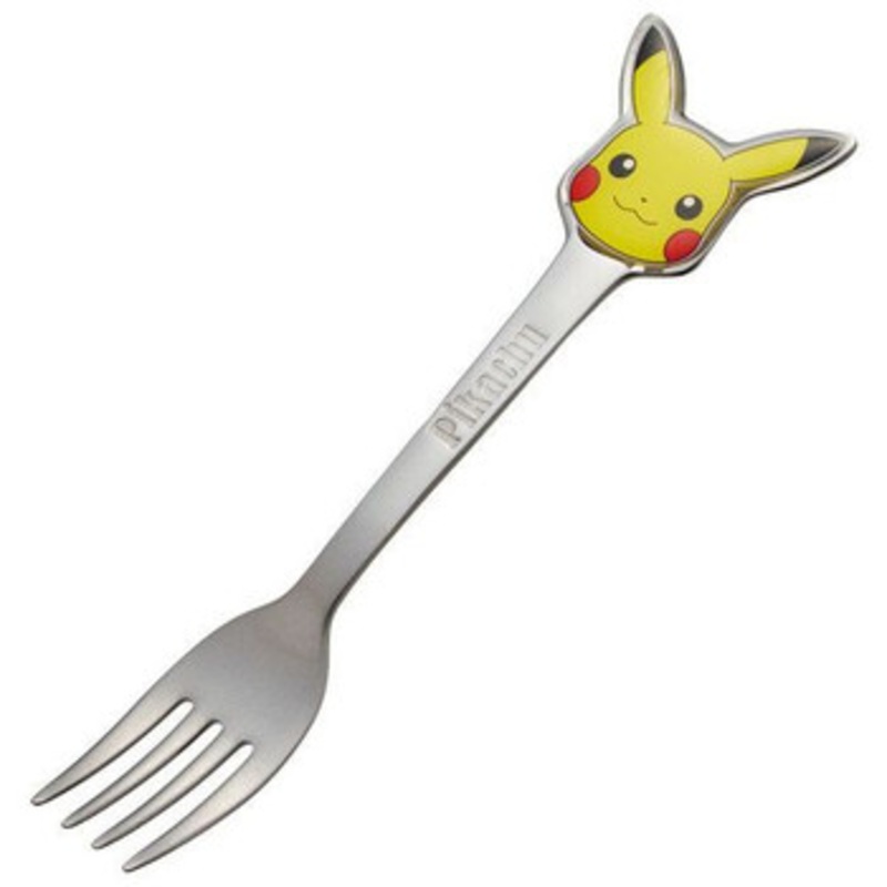 Pokemon Center Original Stainless Die-Cut Fork Pikachu