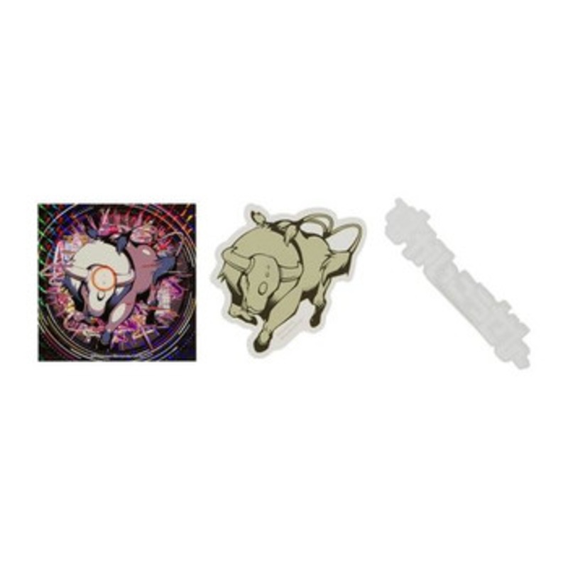 Pokemon Center Original Sticker Set Hyper Beam Tauros