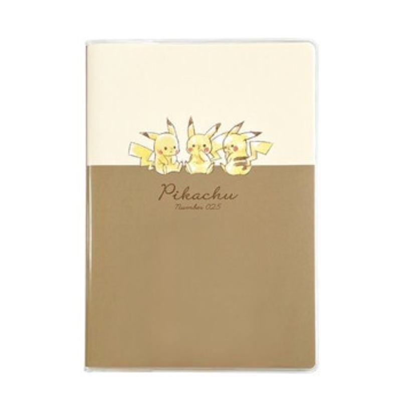 Pokemon Center Original B6 Monthly Schedule Planner Pikachu number025 Pikachu Friend