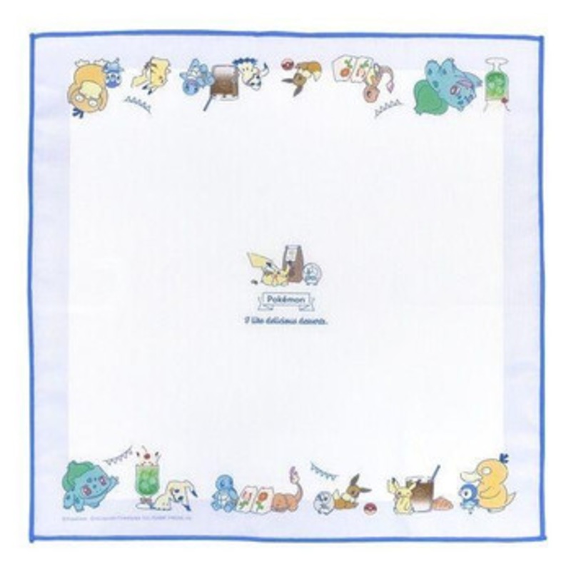 Pokemon Center Original  Lunch Cloth Psyduck (Nakayoshi Sweets)