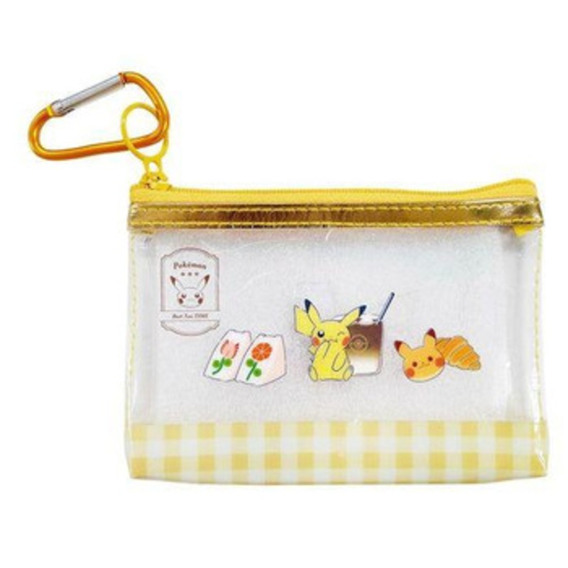 Pokemon Center Original Mini Pouch with Carabiner Tea and Snacks (Tea Time)