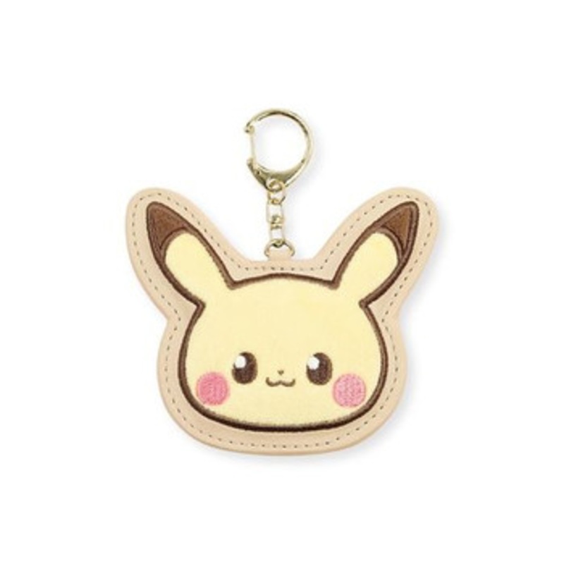 Pokemon Center Original PokePeace Soft Embroidery Keychain – Pikachu