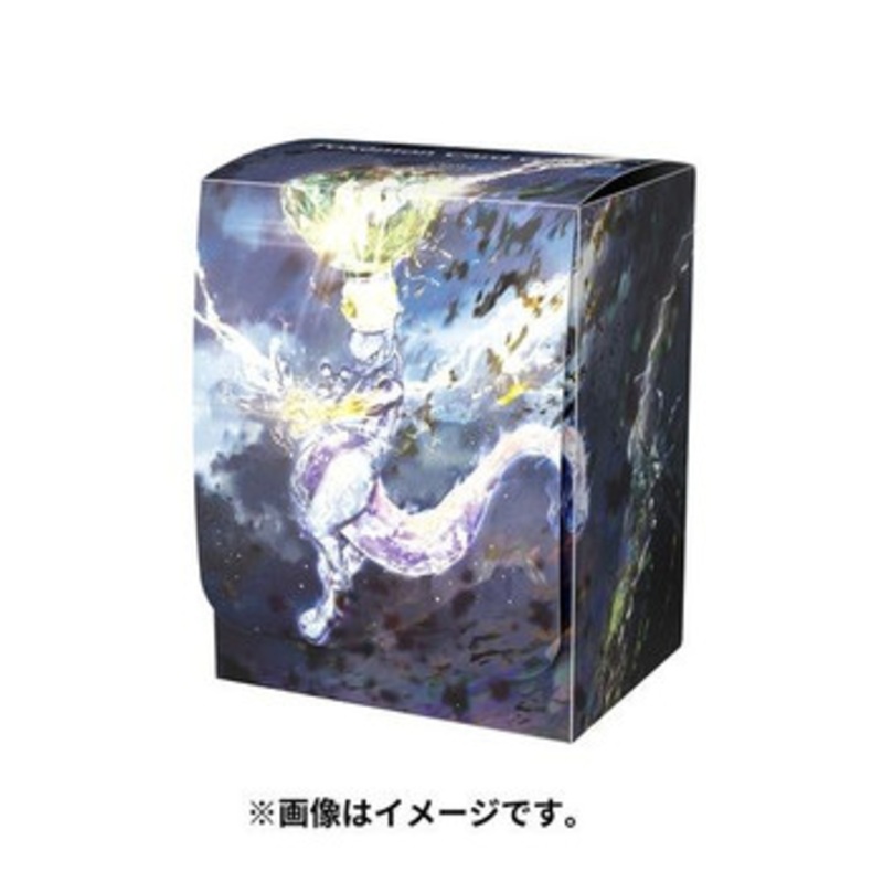 Pokemon Card Game TCG Deck Case Terastallized (Electric) Mewtwo