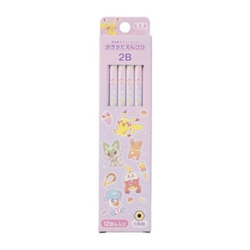 Pokemon Center Original 2B Pencil Set of 12 Sprigatito Pretty Sweets Party!!