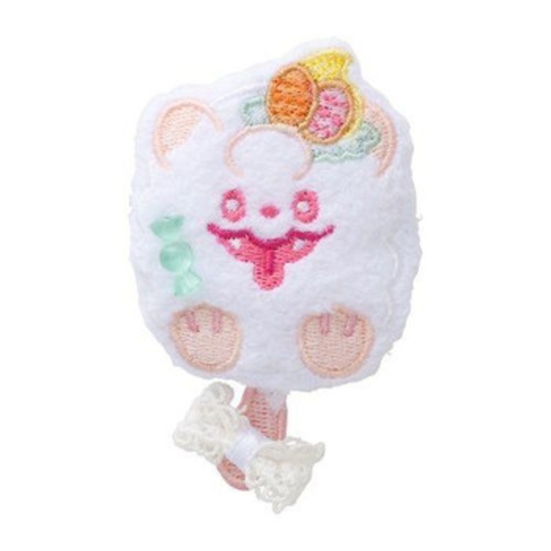 Pokemon Center Original Brooch Swirlix (Pokemon Yum Yum Easter)