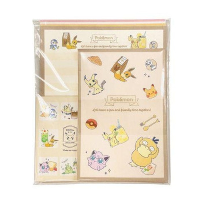 Pokemon Center Original Letter Paper (Tea Time)