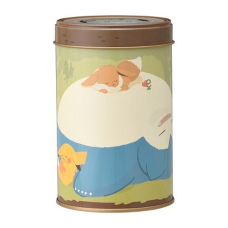 Pokemon Center Original Monster Ball Shaped Chocolate Can -Sleeping with a Full Stomach!