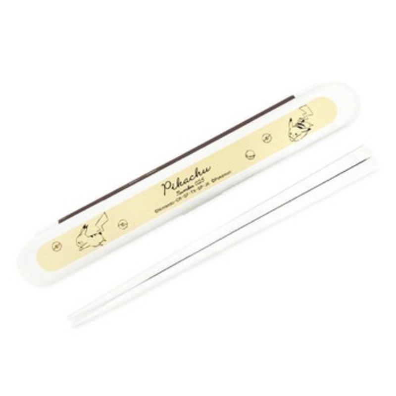 Pokemon Center Chopsticks & Chopsticks Case ‘Pikachu Number 025’ yellow