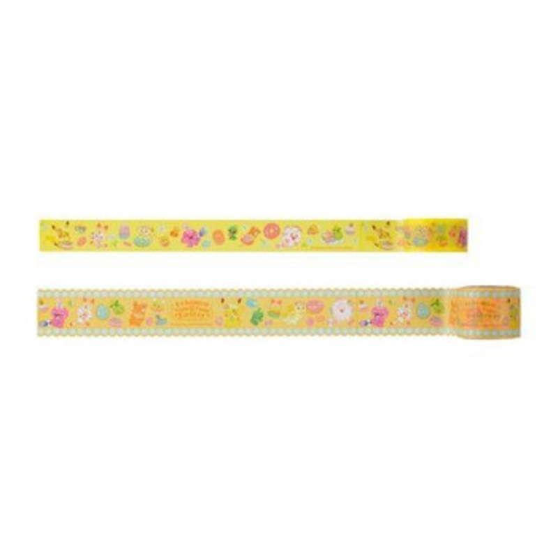 Pokemon Center Original Masking Tape (Pokemon Yum Yum Easter) (Two rolls)