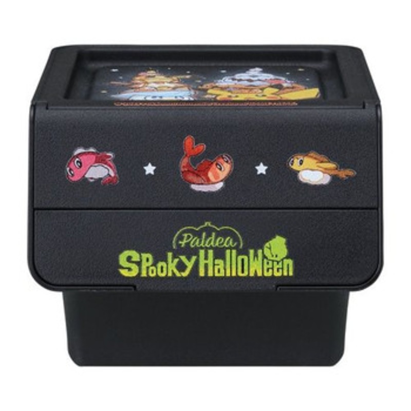 Pokemon Center Original Mini Container Storage Paldea Spooky Halloween Pikachu and Friends