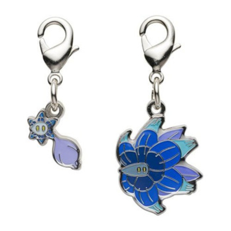 Pokemon Center Original Nationwide Pokedex Metal Charm Set / Glimmet Glimmora (969, 970)