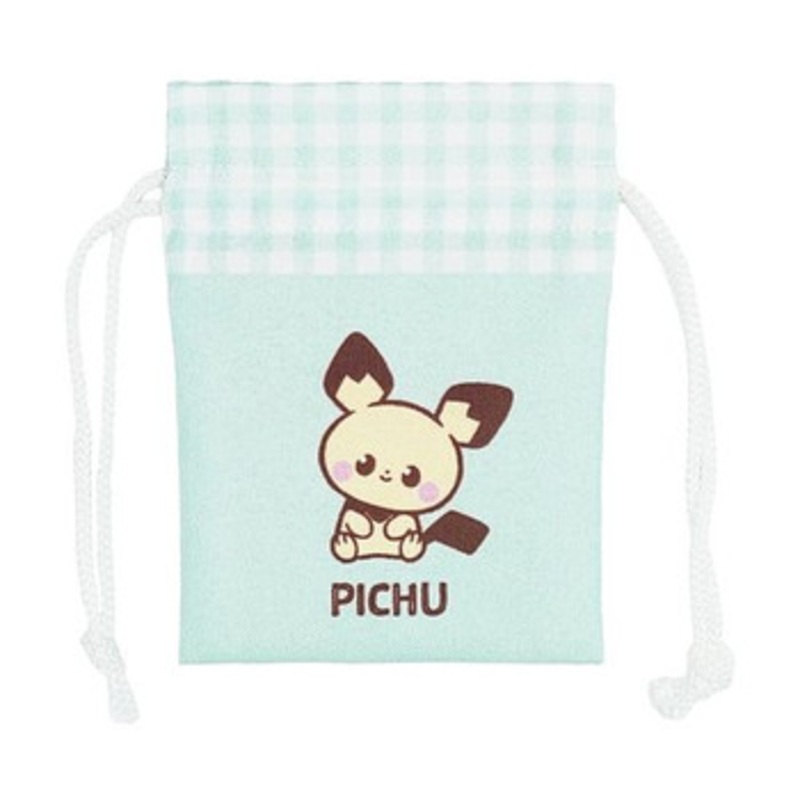 Pokemon Center Original PokePeace Mini Drawstring Pouch – Pichu