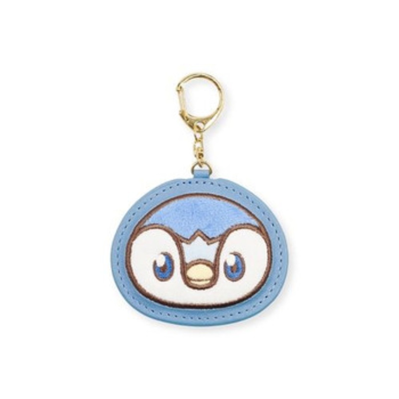 Pokemon Center Original PokePeace Soft Embroidery Keychain – Piplup