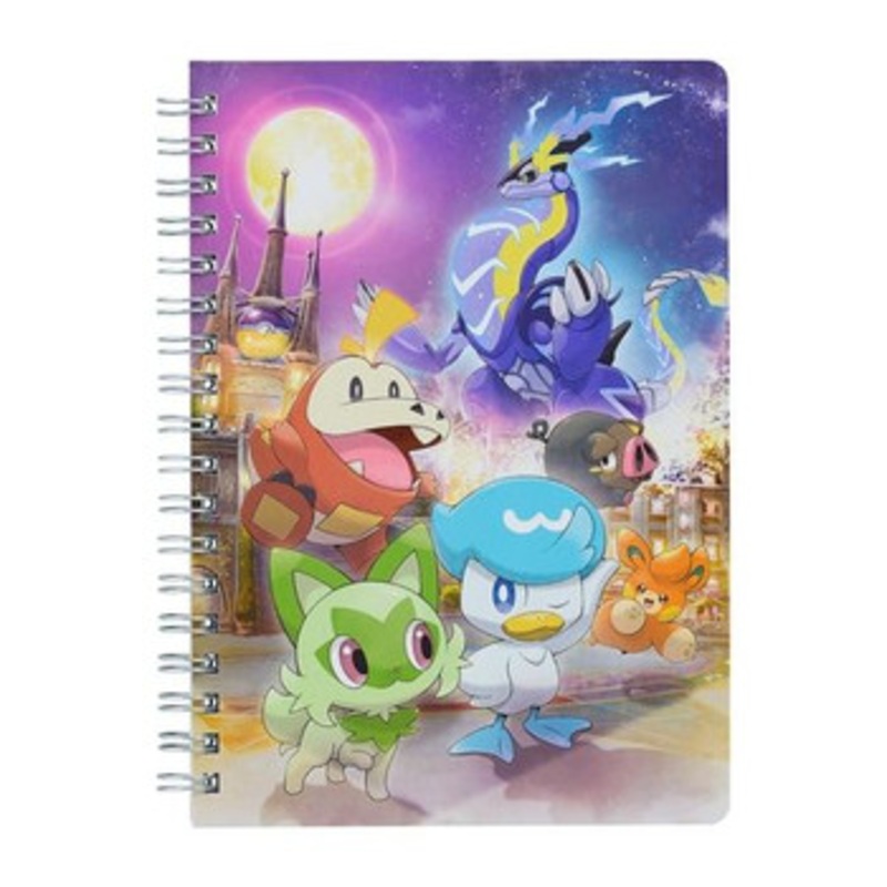 Pokemon Center Original Scarlet Violet B6 Ring Note