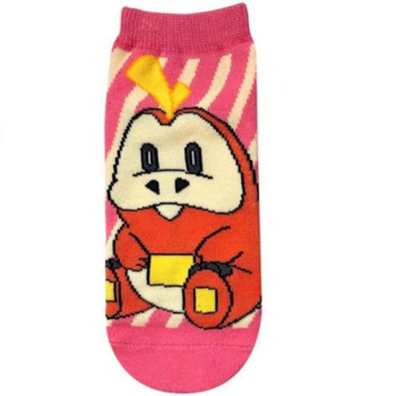 Pokemon Center Original Character Stripe Socks Fuecoco 23-25cm