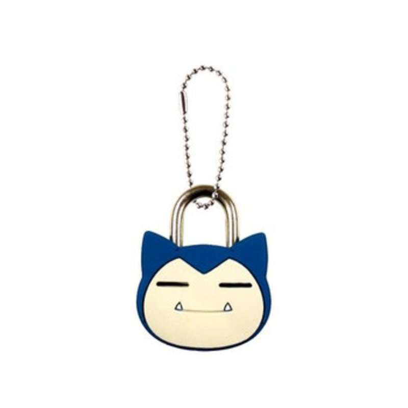 Pokemon Center Original Mascot Padlock Keychain Snorlax