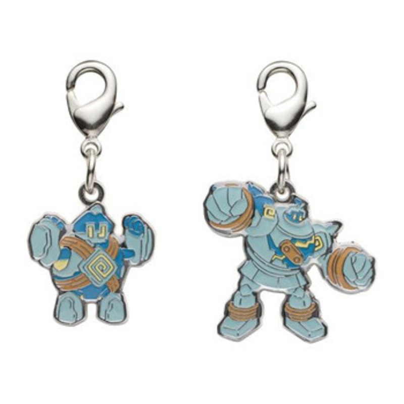 Pokemon Center Original Metal Keychain Series – Golett 622-623