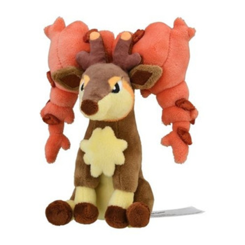Pokemon Center Original Plush Pokemon Fit Gen5 – Sawsbuck  (Autumn Form)