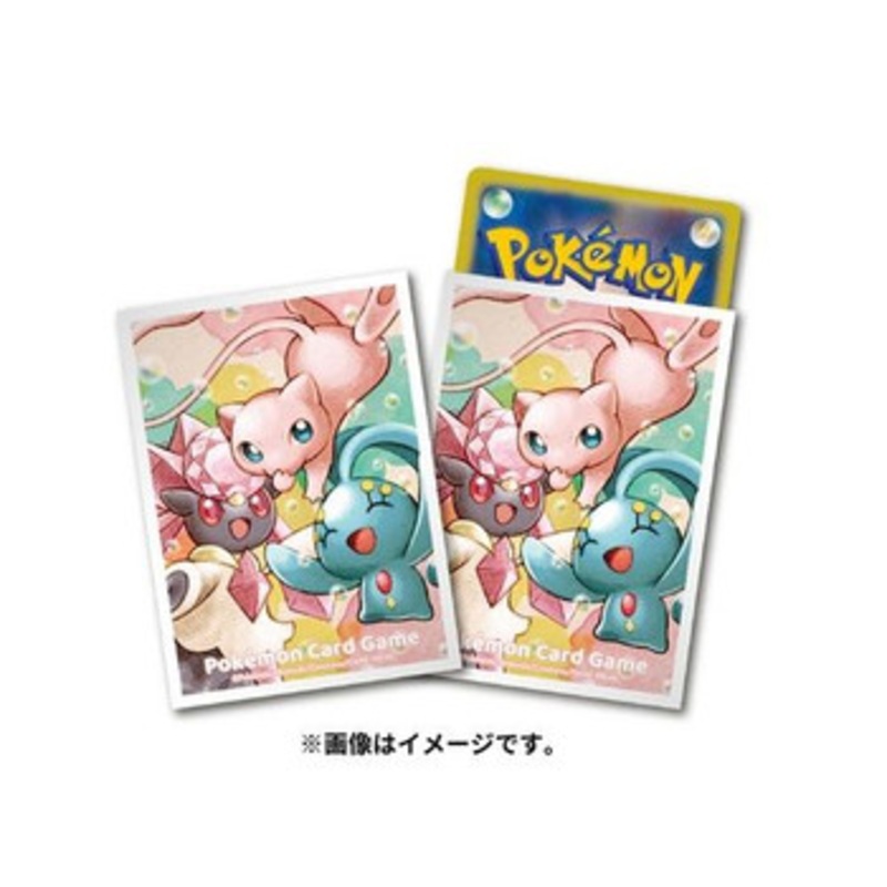 Pokemon Center Original TCG Deck Sleeves Mew Manaphy Diancie