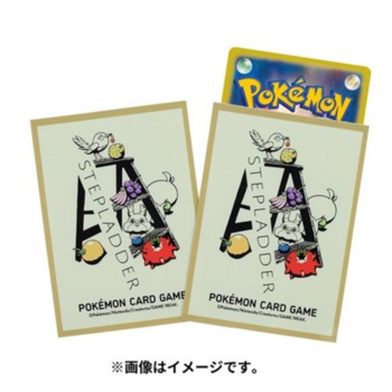 Pokemon Center Original TCG Deck Sleeves Pokemon and Tools STEPLADDER